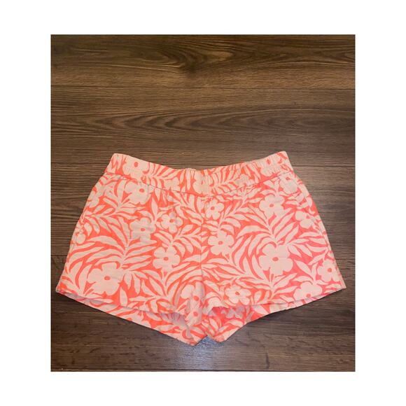 J.Crew Floral Jacquard Boardwalk Shorts | Pink Summer Staple | Size 4 - Picture 6 of 6